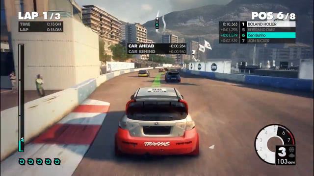 DiRT 3 Subaru Impreza WRX STi GR Rallycross Fidanza Off Road Rallycross Monaco Casino Square PC Gam смотреть онлайн