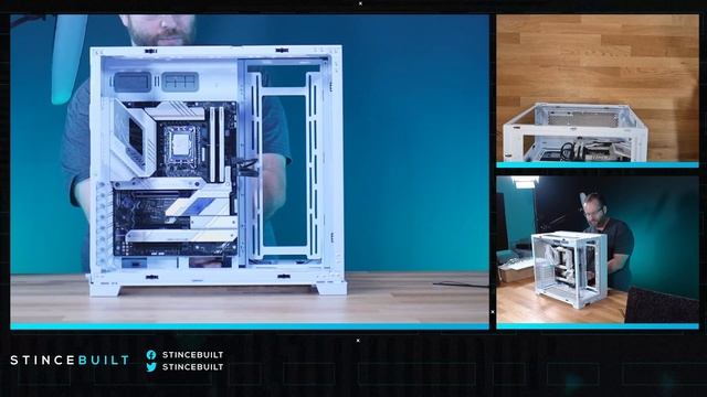 Whiteout ASUS STRIX 4090 Custom Build with 13900k in the Lian Li o11 dynamic evo case! смотреть онлайн