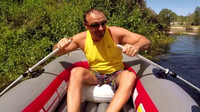 США. Купили ЛОДКУ за $200, Частная речка в джунглях...) Палм Кост, Флорида смотреть онлайн