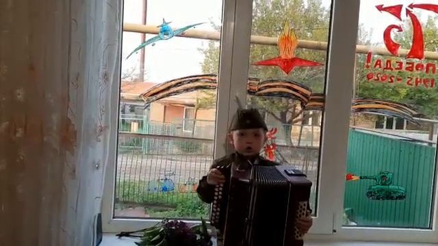Стихотворение к 75-летию Великой Победы. Старостенко Захар, 4 года. Детский сад № 14, х. Дёмино смотреть онлайн