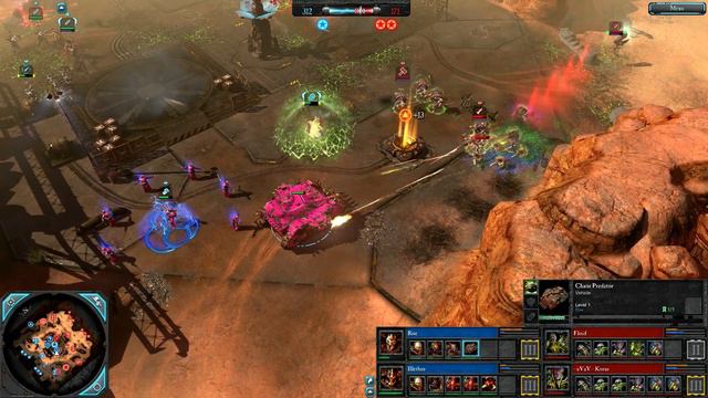 DoW2: Retribution - 2v2 | Faction Battle - Chaos [vs] Tyranids | 2