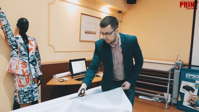 Обзор Epson SureColor SC-F9300 + TitanJet GTS-44M смотреть онлайн