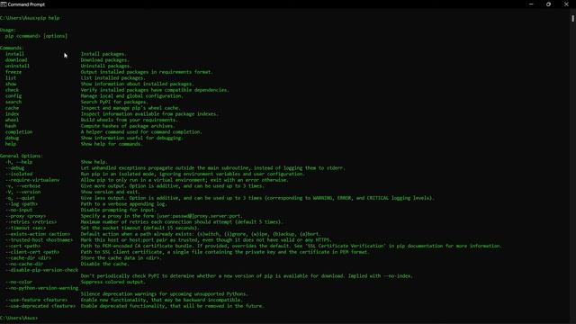 how to install uninstall packages in pip cmd смотреть онлайн