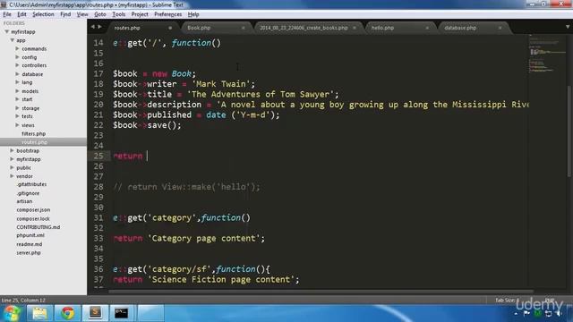 Laravel Tutorial Full Course for Beginners (2021) - Laravel Models LEC #12 смотреть онлайн