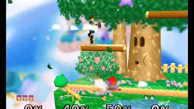 Super Smash Bros. 64 Ness handicap vs 3 Lvl9's Team ownage ! смотреть онлайн