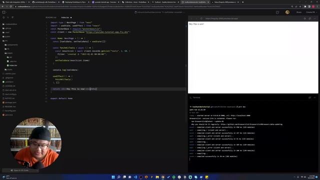 4. Building And Deploy App With NextJs And PocketBase - PocketBase API With NextJS Mp4