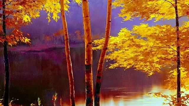 Авторский ролик Виталия Тищенко. Горные пейзажи. Художник Хонг Леунг смотреть онлайн