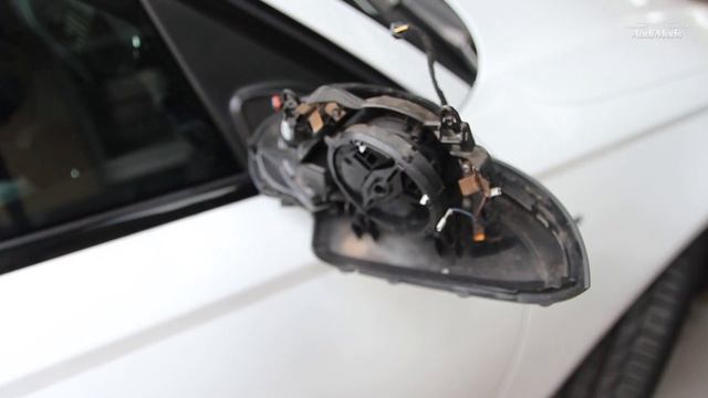 HOW TO: AUDI MIRROR REPLACEMENT GUIDE - Audi A6, A7, A8 (C6/C7) смотреть онлайн