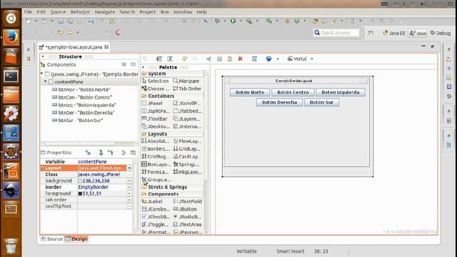 Curso de Java POS - Sesión Nro10.1 - Manejo de Layouts смотреть онлайн