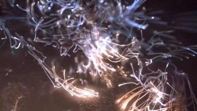 Abstract 3D particles animation (Абстрактная анимация 3D частиц) смотреть онлайн