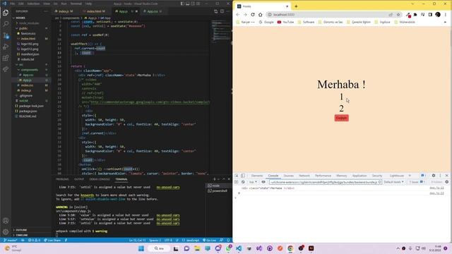 Reactjs hook dersleri - useRef смотреть онлайн