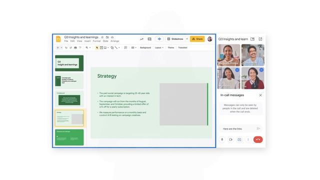 How to use Google Meet in Google Docs, Sheets, or Slides смотреть онлайн