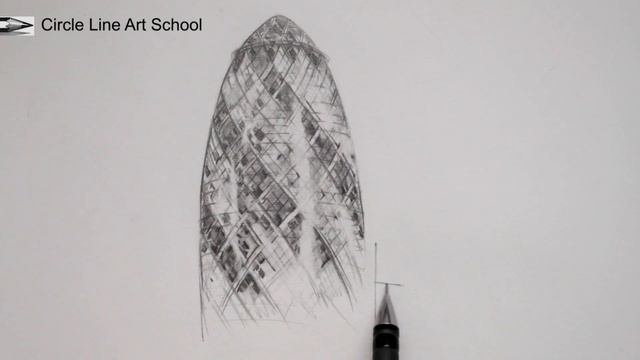 How to Draw The Gherkin Building London смотреть онлайн