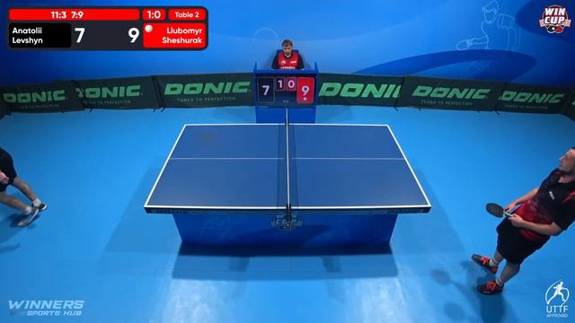 22:15 Anatolii Levshyn 3 - 0 Liubomyr Sheshurak West 6 WIN CUP 12.06.2023 | TABLE TENNIS WINCUP смотреть онлайн