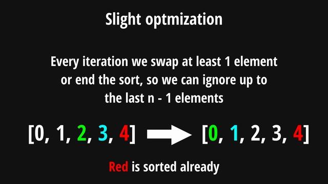 Bubble Sort Explained смотреть онлайн