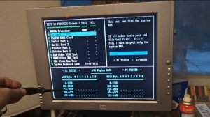 Проверка платой «PC Tester» неисправной материнки АТ-286