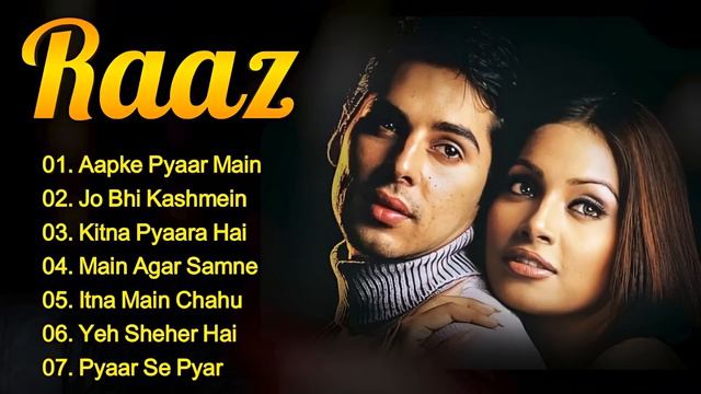 Raaz Movie All Songs - Audio Jukebox | Dino Morea | Bipasha Basu
