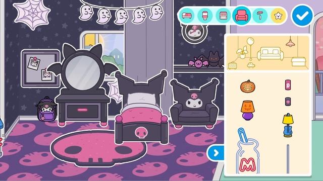 ОБУСТРОЙСТВО с мебелью HELLO KITTY? Для всех персонажей в toca life world ~ Dora Carter смотреть онлайн