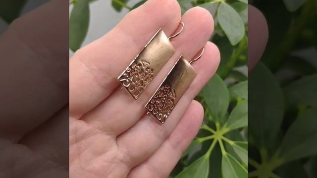 Серьги-пластины из медицинского сплава, Fallon смотреть онлайн