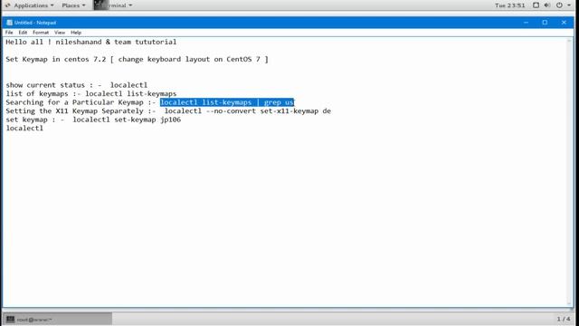 change keyboard layout on CentOS 7.2 смотреть онлайн