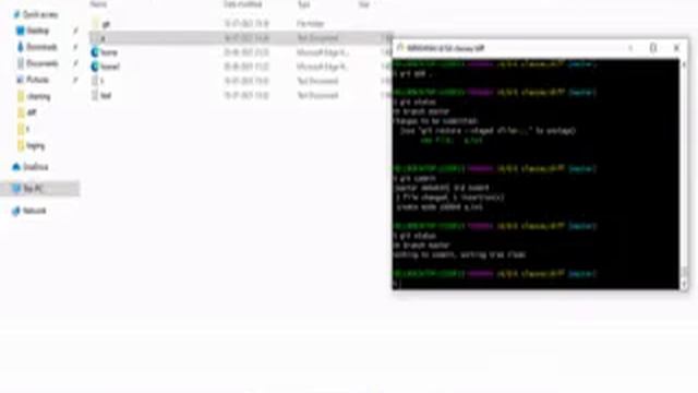 Git commit || Git learning in Telugu || Git learning for beginners tutorial || #JobKAvala смотреть онлайн