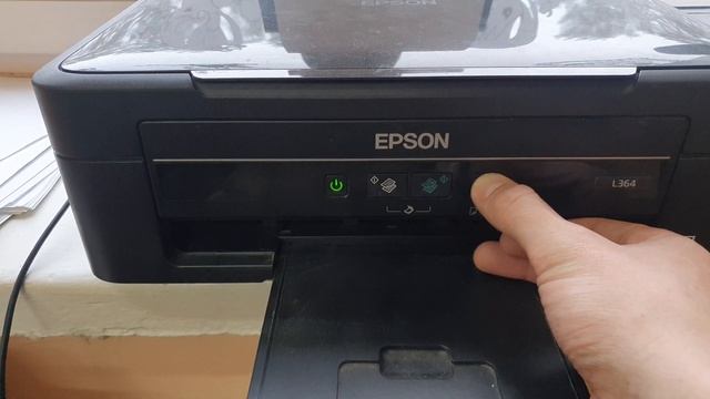 Cleaning the print head EPSON L364 смотреть онлайн