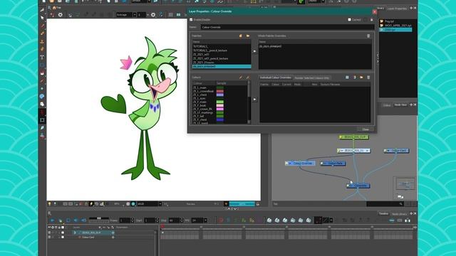 COMPOSITING - Fade from one colour to another (Colour Fade node) (Harmony) смотреть онлайн