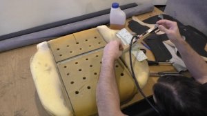 Ремонт поролона и чехла сидения ✅ Мерседес Спринтер ✅ Как я легко это делаю.