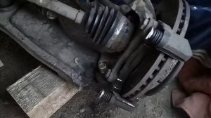 Как снять шаровую на клёпках daewoo gentra