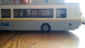 ЛиАЗ 5292 с прислонно-раздвижными средними дверями из лего//автобус сделан на базе инструкции Артём