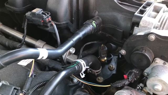 2010 Ford Mustang How To Fix Coolant Leak!! смотреть онлайн