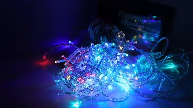 Светодиодная новогодняя гирлянда Бахрома смотреть онлайн