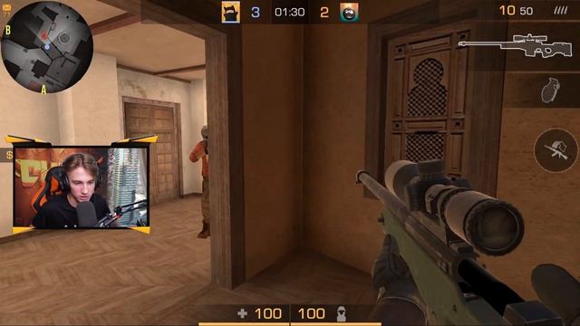 ПРИКИНУЛСЯ ТУПЫМ С КЕРАМБИТОМ ГОЛД В STANDOFF 2! смотреть онлайн