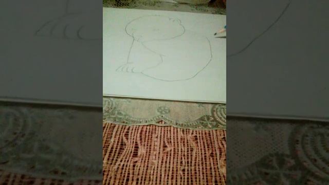 Как нарисовать медведя смотреть онлайн