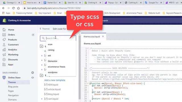 How to Add Custom CSS Code in Shopify ✅ Shopify Tutorial for Beginners смотреть онлайн