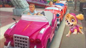 Игрушки Щенячий Патруль Алина идет в Детский Парк Видео для детей Paw Patrol toys play in kids park