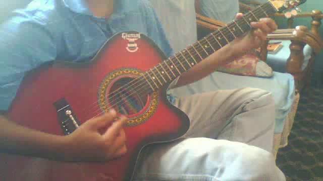 Acoustic guitar cover of hard as a rock by AC Dc смотреть онлайн