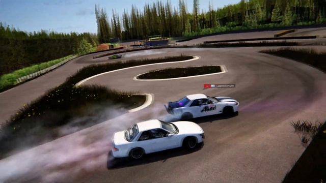 Assetto Corsa | Minami Chiba Circuit | Chasing my dude "Lagmaster" (drone cam) (track link) смотреть онлайн