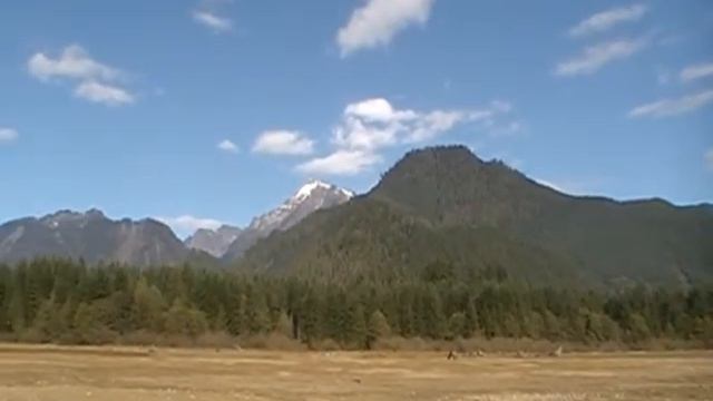 Scenic View From The Shore Of Lake Baker