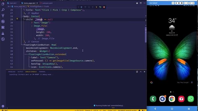 Flutter: Click | Pick | Crop | Compress an Image | AndroidX смотреть онлайн