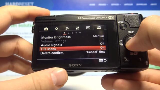 How to Turn Off Tiles Menu on SONY Alpha a5000 - Change Menu Layout on Sony Alpha Camera смотреть онлайн