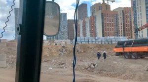 Первый опыт на экскаваторе погрузчике JSB 3X