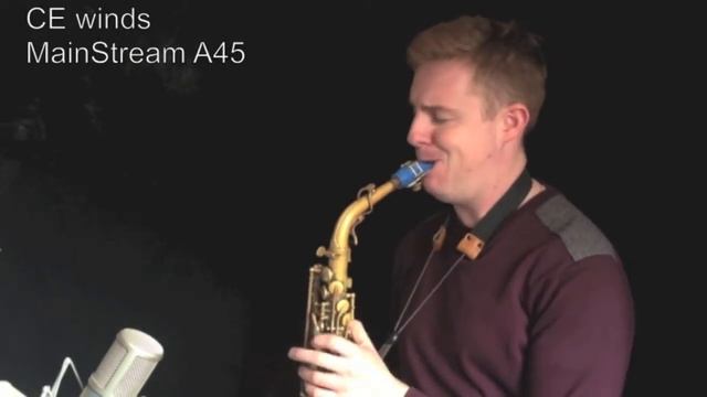 CE Winds Mainstream Alto Saxophone Mouthpiece (Vandoren A45 Jumbo Java Copy) смотреть онлайн