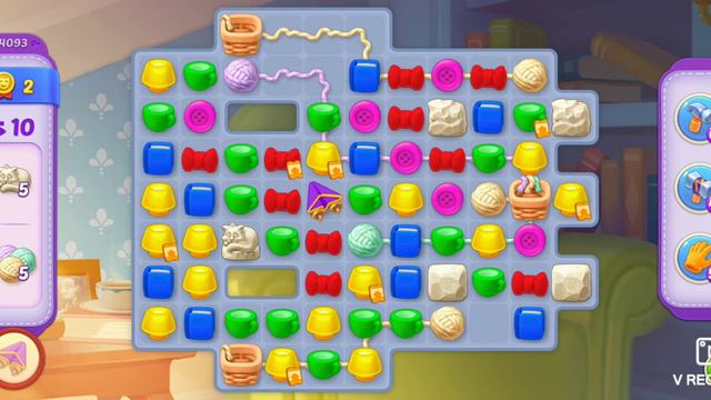 Homescapes Stream 4093 Level Fail 11 - With 