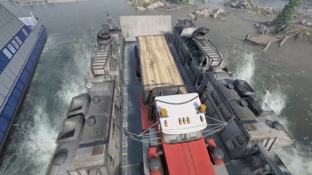 Can we Transport a Kenworth by Hovercraft? in Snowrunner Season 10 смотреть онлайн
