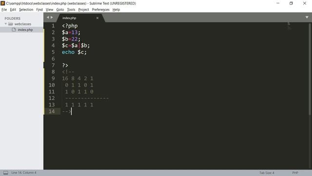 PHP Operator class 9 in hindi Bitwise, Array Operator смотреть онлайн
