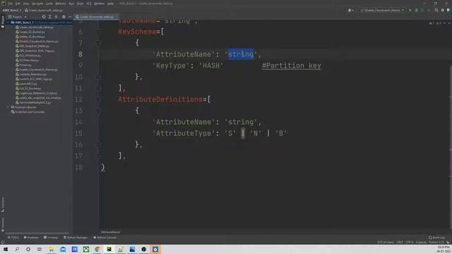 Create DynamoDB Table Using Boto3 Script смотреть онлайн