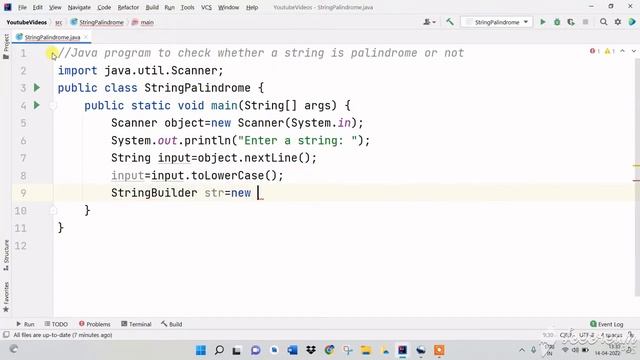 Program to Check String is Palindrome or not in Java | Practical java programming | Kailash Namata смотреть онлайн