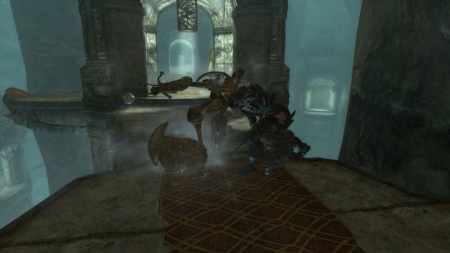 Skyrim - Falmer Warmonger VS. Dwarven Sphere Master