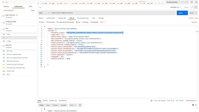 Source data from twitter to kafka using Kafka connect смотреть онлайн